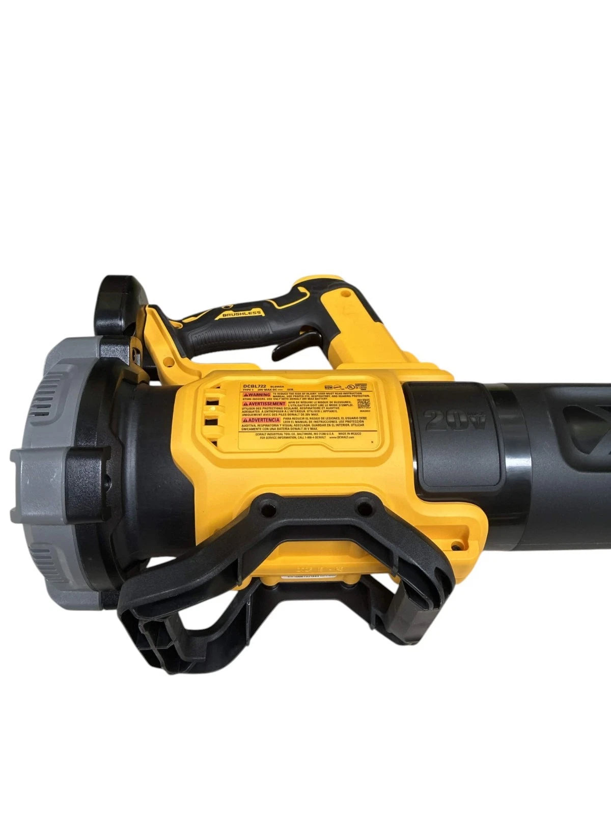 DEWALT DCBL722B 20V MAX XR Lithium-Ion Handheld Blower - Tool Only