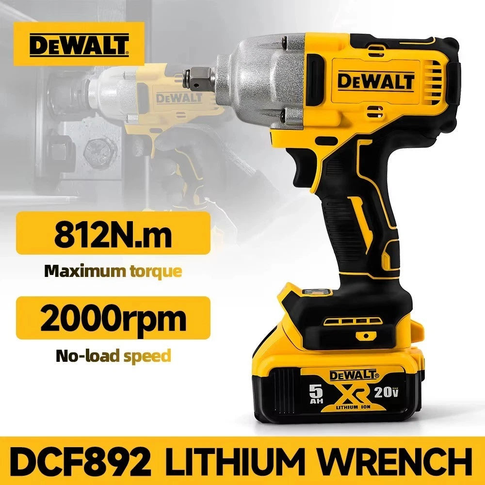DCF892 20V Brushless 812Nm Impact Wrench 3-Speed Cordless Tool Only