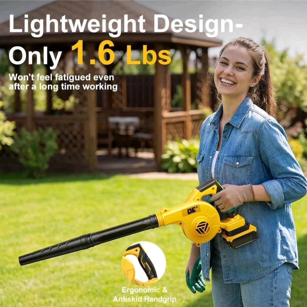 Electric Leaf Blower Cordless for Dewalt 20V Battery, 4 in 1 Blower, 3 Speed NEW