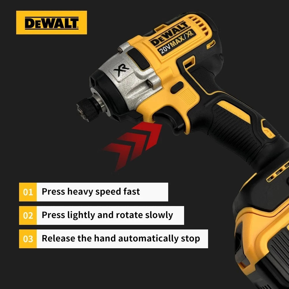 DCD887 20V Lithium - Ion Brushless Cordless Impact Drill & Screwdriver