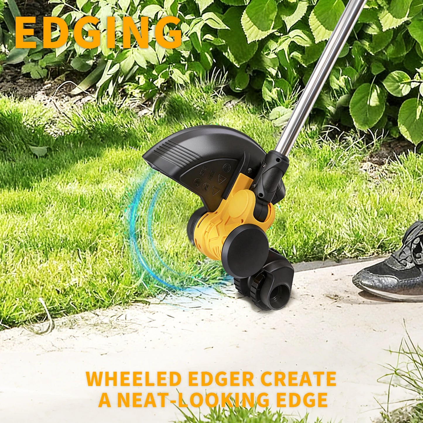 For DEWALT 20V Battery 12in. Cordless String Trimmer&Edger Brushless Weed Wacker