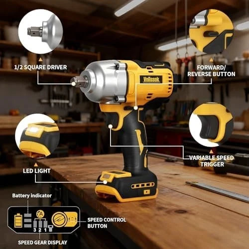 DeWALT Replacement DCF900 20V Brushless Impact Wrench 1/2" 1898Nm High Torque..