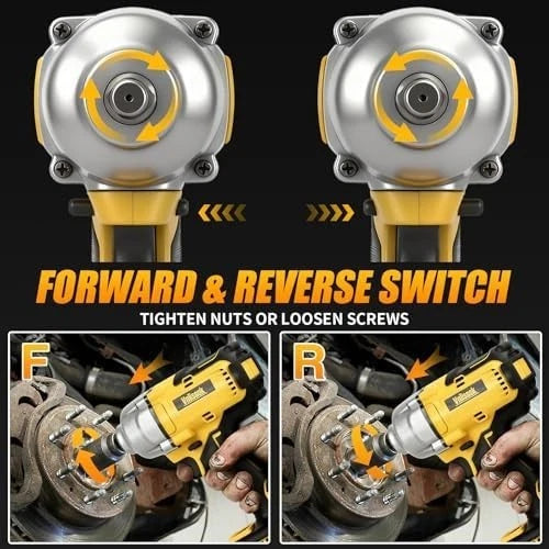 DeWALT Replacement DCF900 20V Brushless Impact Wrench 1/2" 1898Nm High Torque..