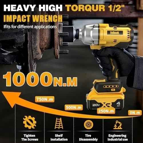DeWALT Replacement DCF900 20V Brushless Impact Wrench 1/2" 1898Nm High Torque..